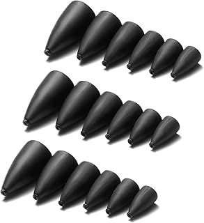 LootShark Fishing Weights, 3/4oz to 1/8oz Bullet Weights, Fishing Weights Sinkers, Bullet Weights for Bass Fishing, Egg Sinkers Fishing Weights : 18 Bullet Sinkers Designed in The US for Bass Fishing