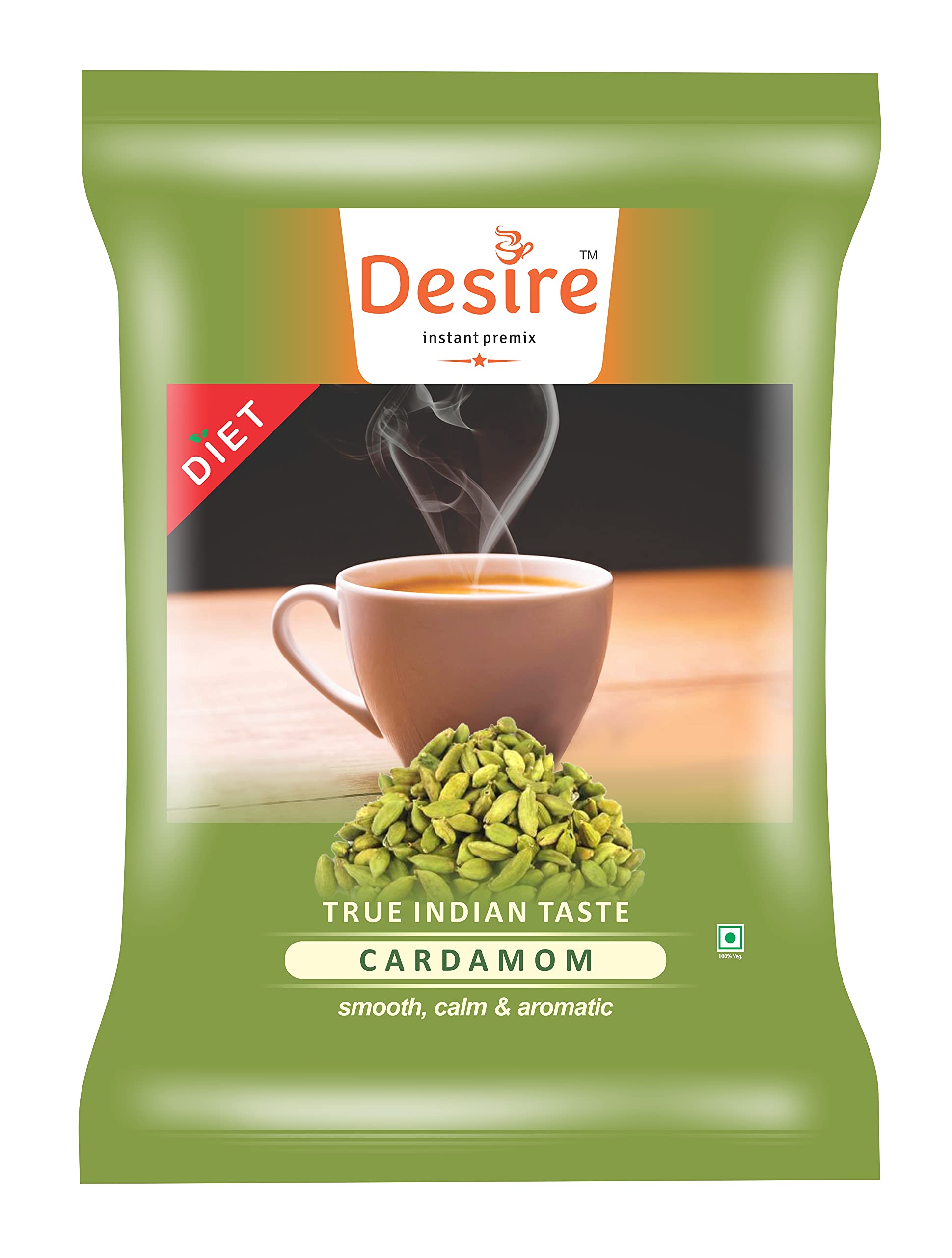 Desire Diet Tea Cardamom flavoured Instant Premix 500 GMS for manual and vending machine usage (B078K19M9W) Amazon Price History, Amazon Price Tracker
