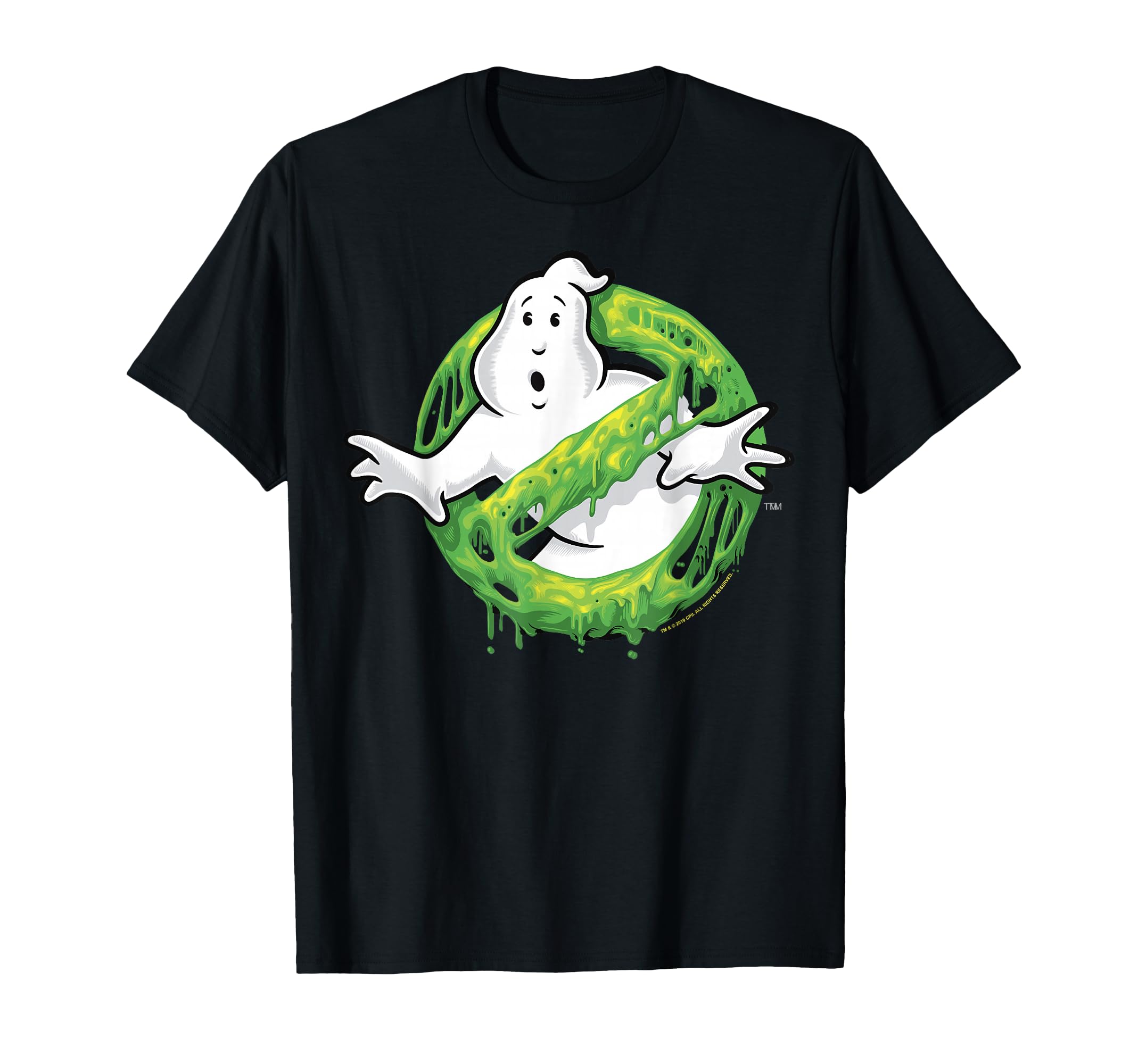 Classic Slime Ghost Logo Graphic T-Shirt T-Shirt