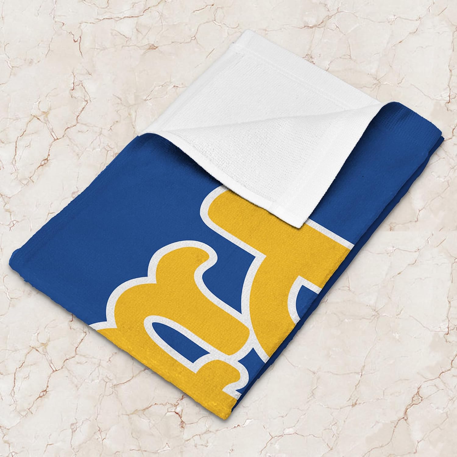 Northwest NCAA Pittsburgh Panthers Logo Fan Towel 2 Pack, Lightweight Game Day Set, Stadium Sideline Gym Travel Accessory, 16 x 25 Inch