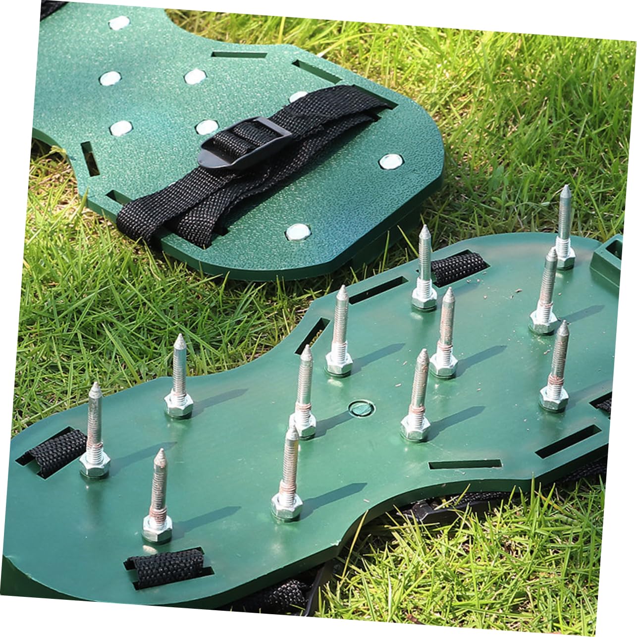 BESPORTBLE 80pezzi Scarpe Chiodate Da Giardino Con Cinturini Regolabili Per Aerare Terreno e Mantenere Prato Salute Accessori Per La Manutenzione Del Giardino Aree Verdi
