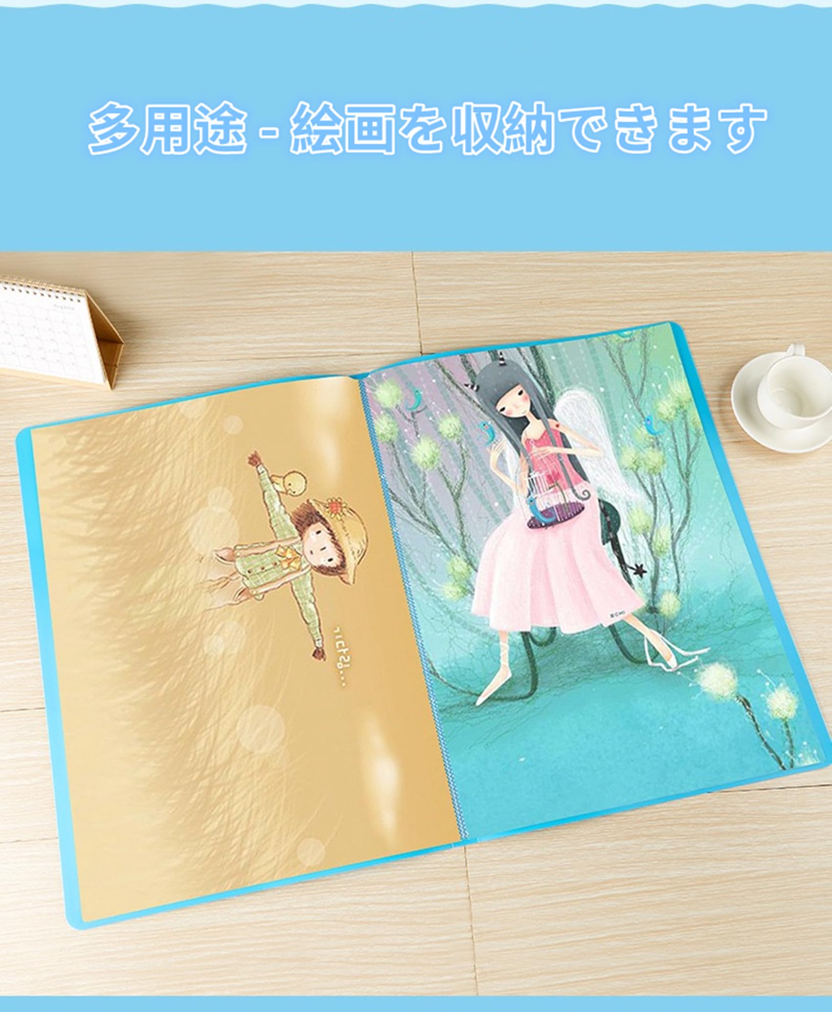 Amazon.co.jp: 4K ポスターファイル クリアファイル 20~30ポケット