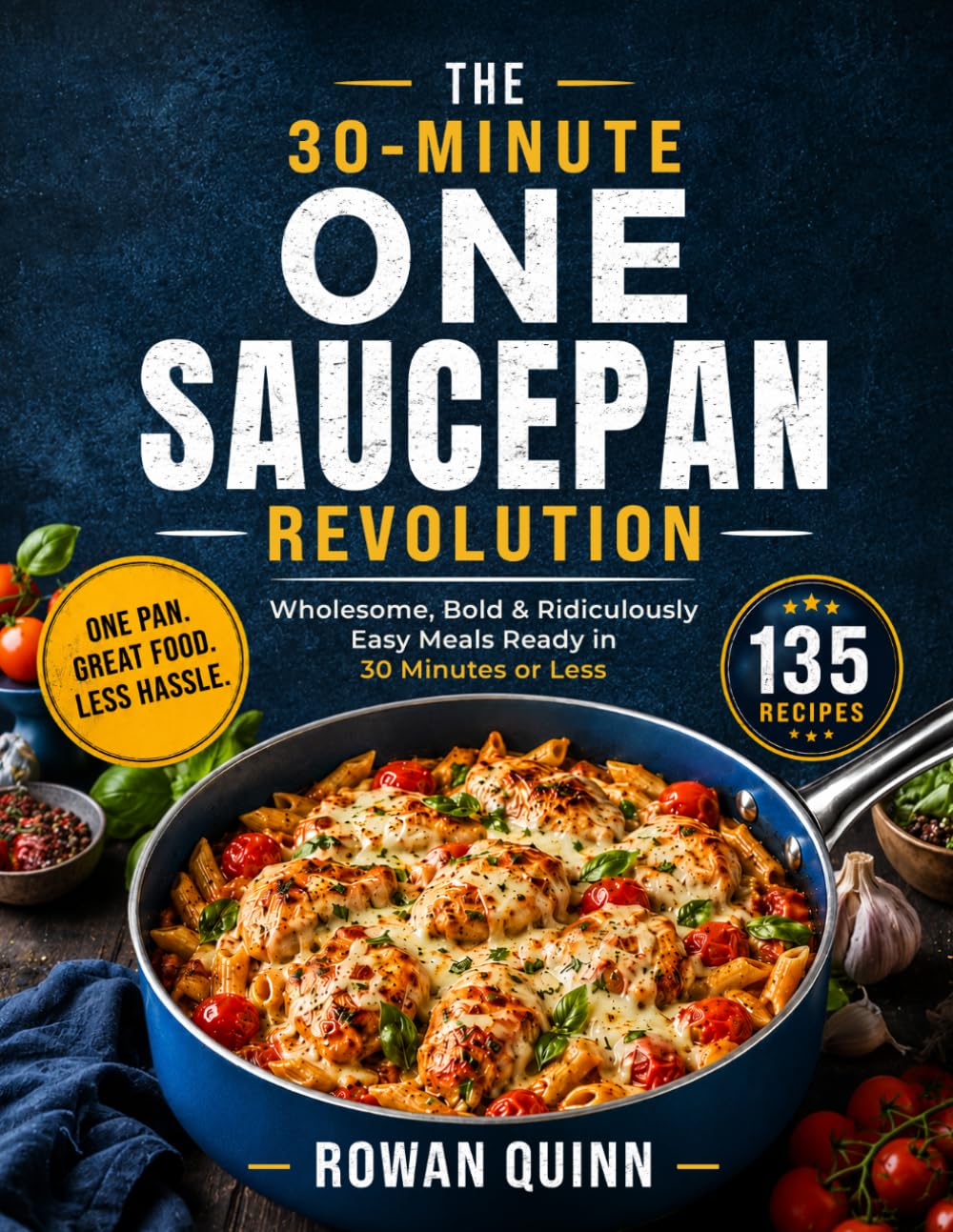The 30-Minute One Saucepan Revolution: Wholesome, Bold & Ridiculously Easy Meals Ready in 30 Minutes or Less