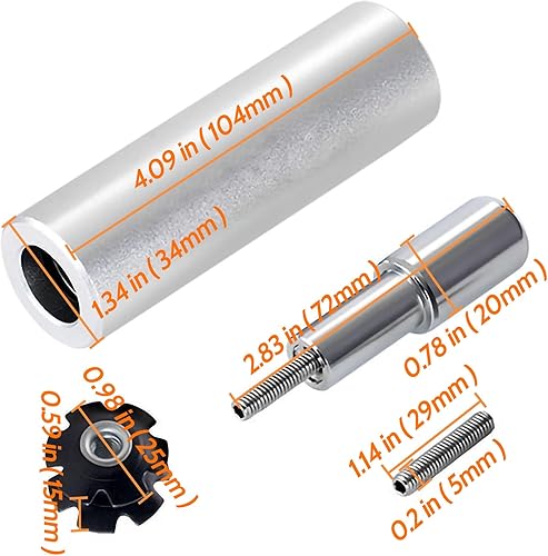 Miniatura 2 de Miayaya Herramienta de ajuste de tuerca de estrella, horquilla delantera para bicicleta de montaña, herramienta de conducción de girasol de cortesía