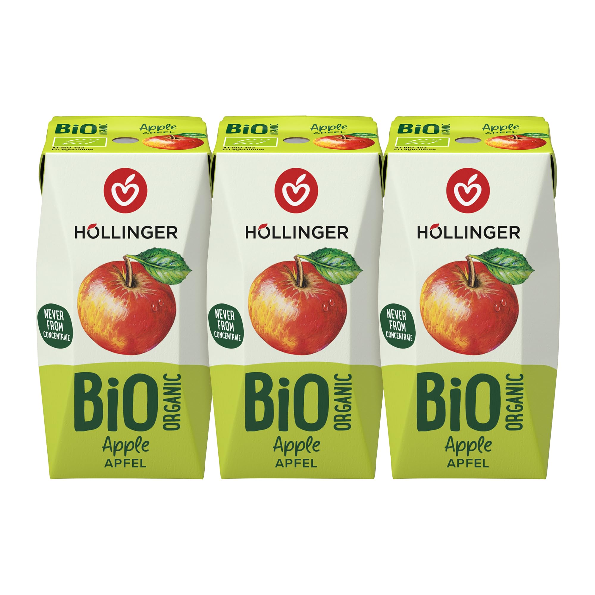 Höllinger Organic Apple Juice 200ML x 24