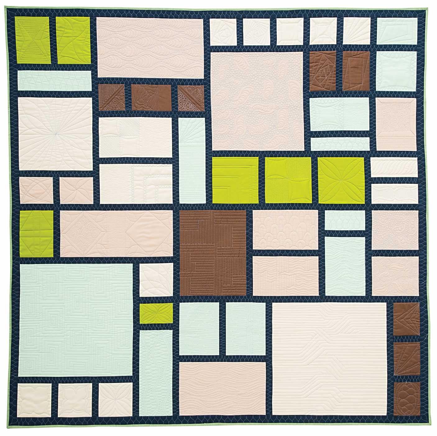 Shape by Shape Free-Motion Quilting with Angela Walters: 70+ Designs for Blocks, Backgrounds & Borders      Paperback – August 1, 2014