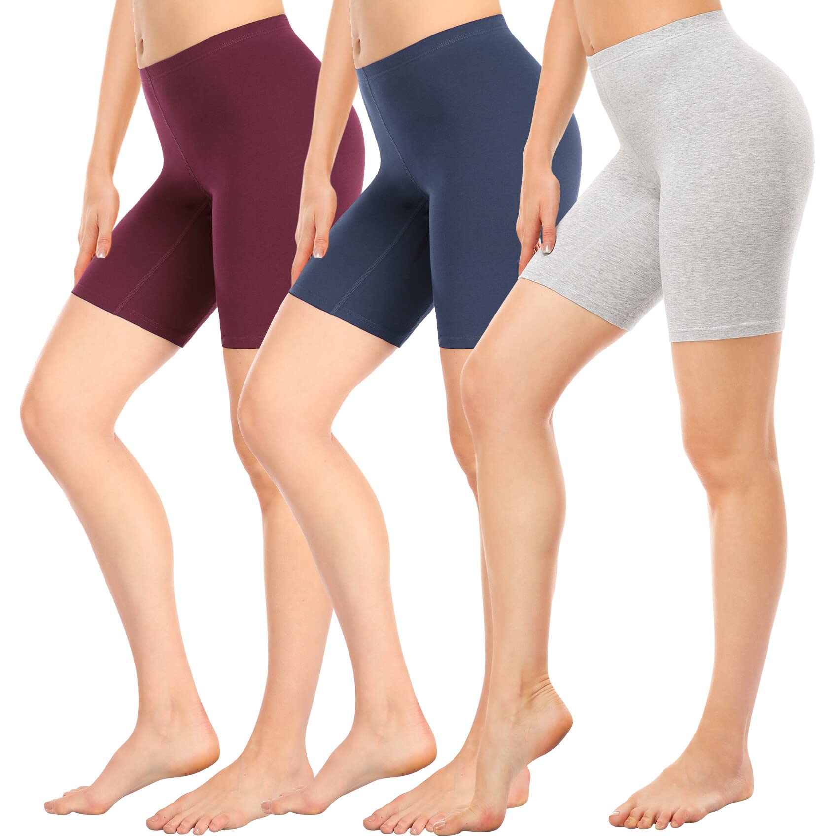 Wealurre Anti Chafing Shorts Women Cycling Shorts Chub Rub Shorts Ladies Long Briefs Underwear Cotton Boy Short Boxers for Under Dresses