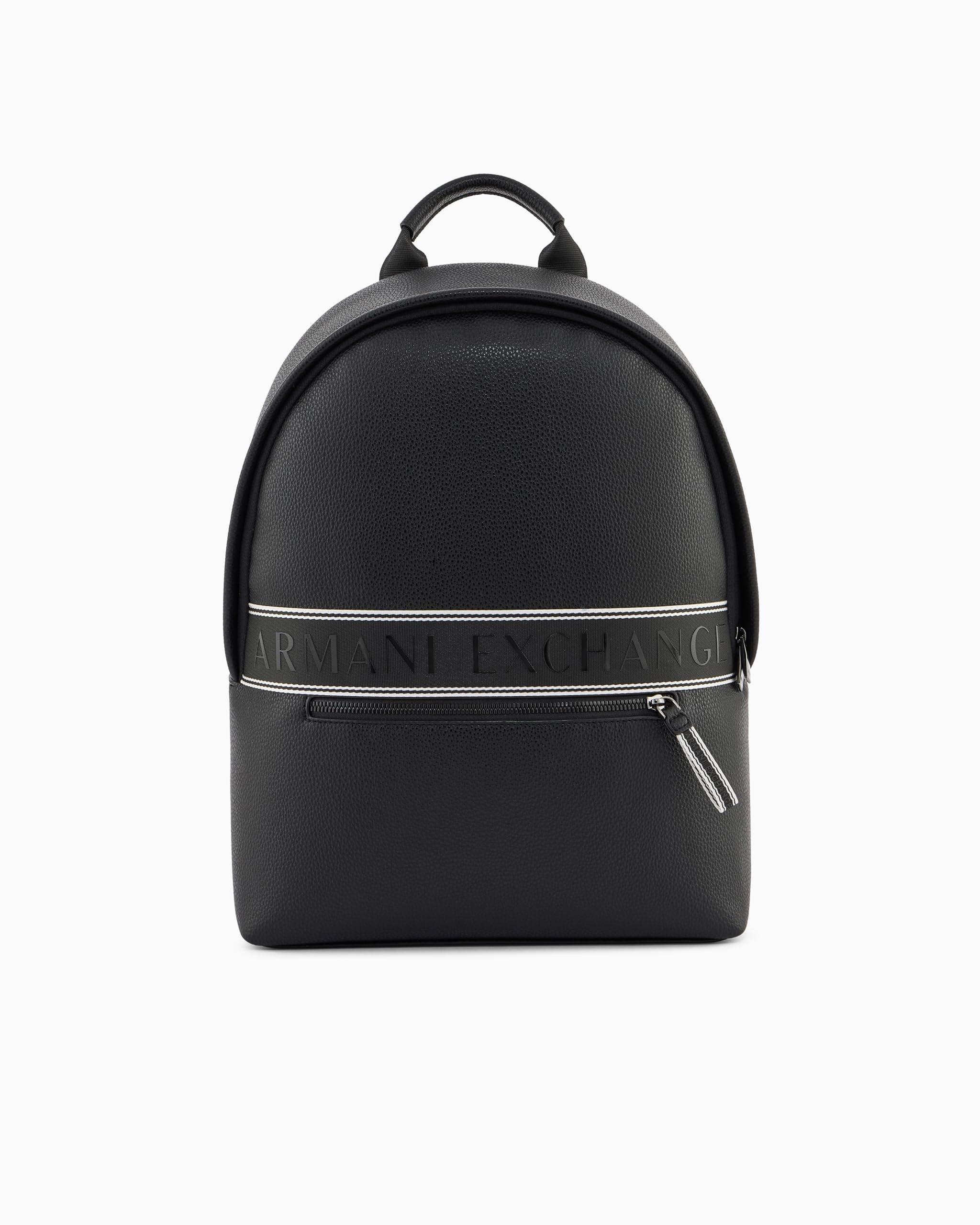 Armani Exchange Herren Schwarz -Rucksack Signature Craft Einheitsgröße