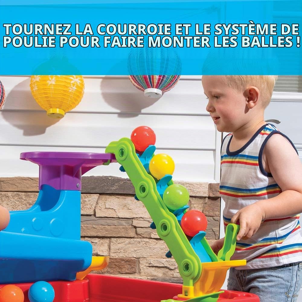 Step2 Discovery Ball Table d'eau en Plastique avec Balles