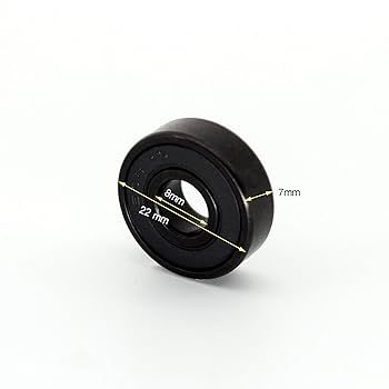 Amazon.com : Z-First High Speed 608RS Hybrid Black Ceramic