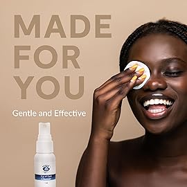 Lid and Lash Cleanser - 1oz Bottle - Pure Hypochlorous Acid Spray for Soothing Dry Eye Irritation - Daily Eyelid & Lash Cleanser