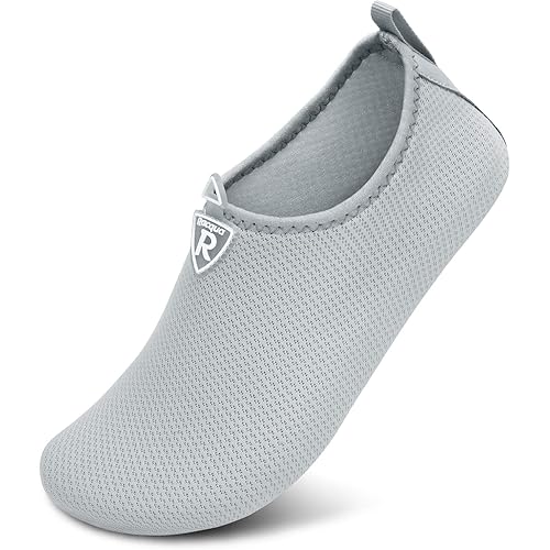 Racqua Men & Women Water Shoes Barefoot Quick-Dry Beach Swim Yoga Socks