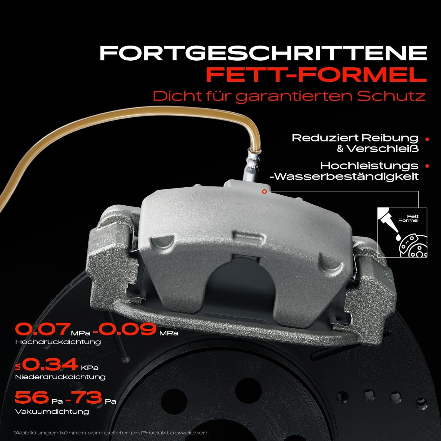 2 x Brake Caliper Rear Axle Compatible with C-Class W202 1993-2000 E-Class W124 C124 1993-1997 190 W201 1982-1993 124 C124 W124 1985-1993