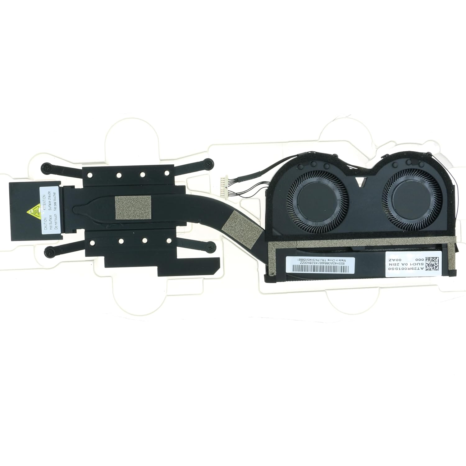 Replacement CPU Cooling Fan with Heatsink for Lenovo ThinkPad X1 Carbon 10th Gen 2022 Lenovo ThinkPad X1 Yoga 7th Gen 2022 5H40W36681