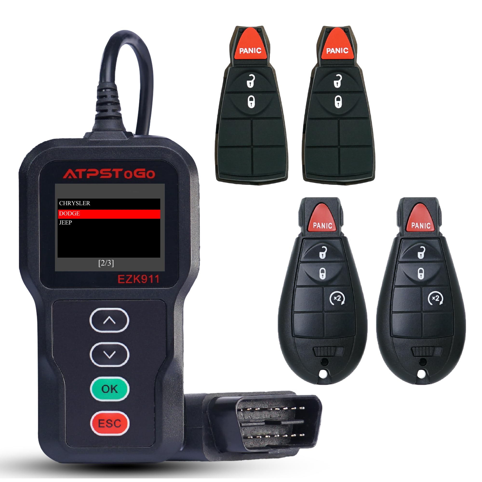 ATPSTOGO DIY Key Fob Replacement