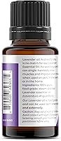Vista 3 de Viva Doria Aceite esencial francés de lavanda 100% puro, sin diluir, grado alimenticio, 0.5 onzas líquidas