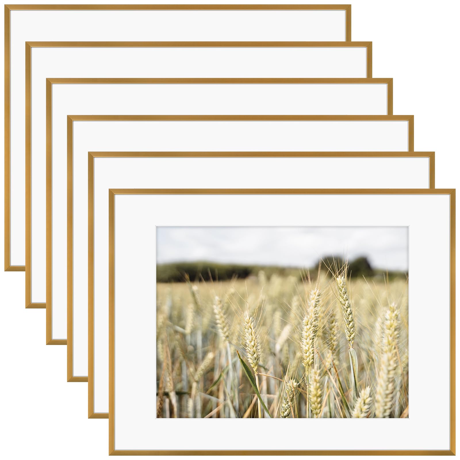 Amazon.com - Golden State Art, Gallery Wall Frame Set of 6