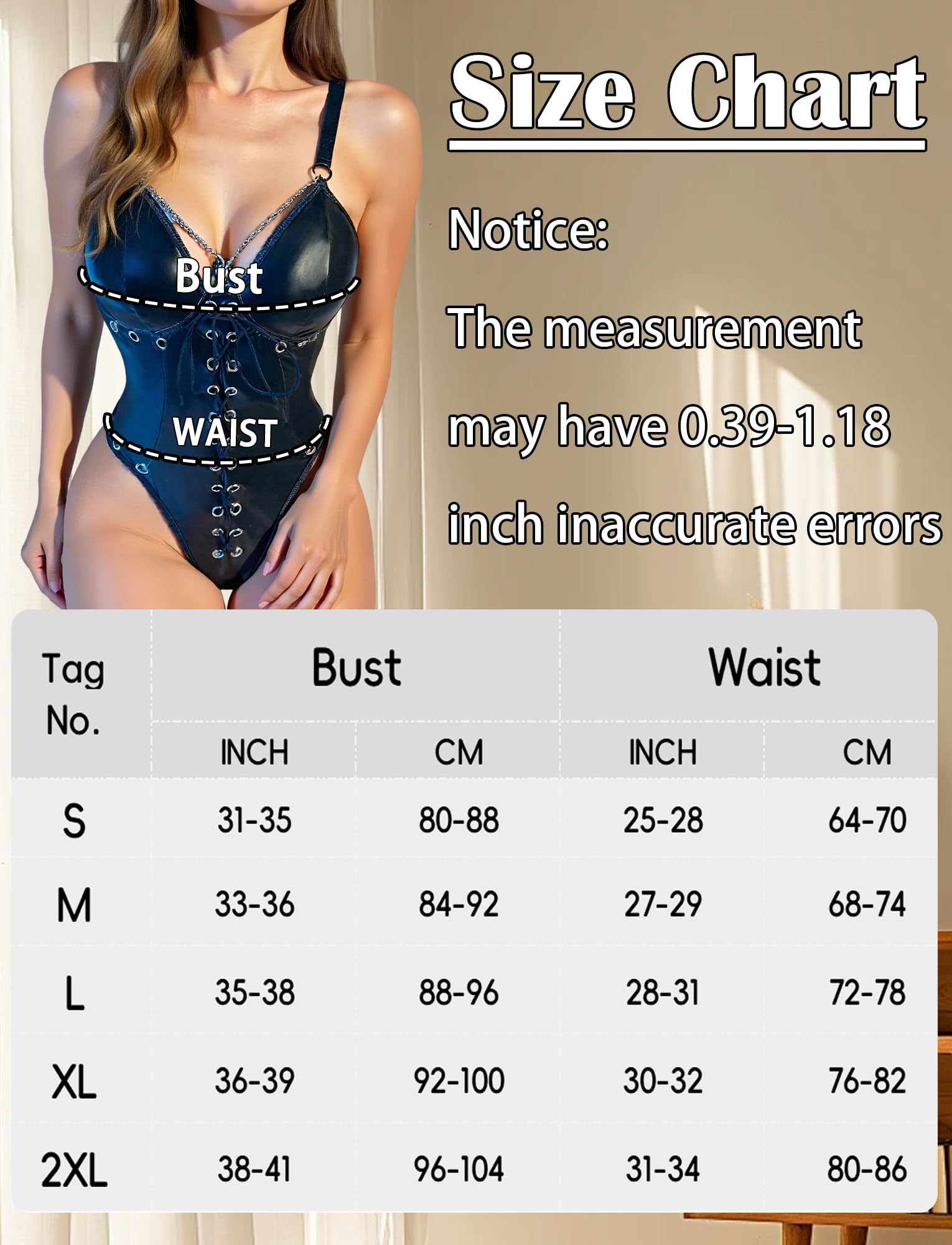 Body en Cuir Femme Bodycon Bodysuit Clubwear Sexy Bretelles Spaghetti Justaucorps Top Soirée Club Party