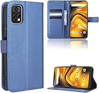 Vista 100 de Case for Honor X7a - Funda de piel sintética con tapa para Honor X7a RKY-LX2, color marrón