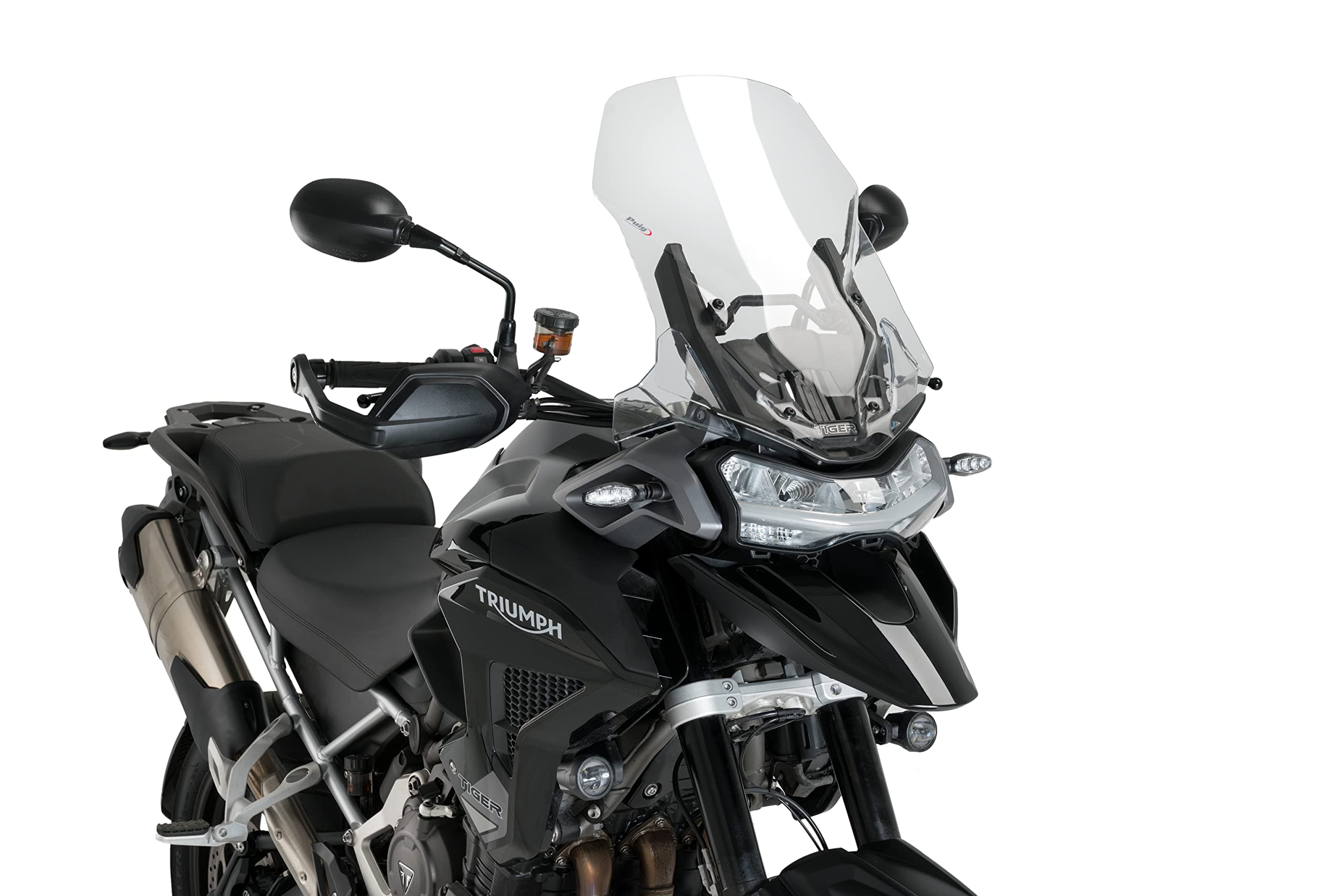 Puig Clear Touring Screen Triumph Tiger Explorer 1200 Rally Pro 2022-2025