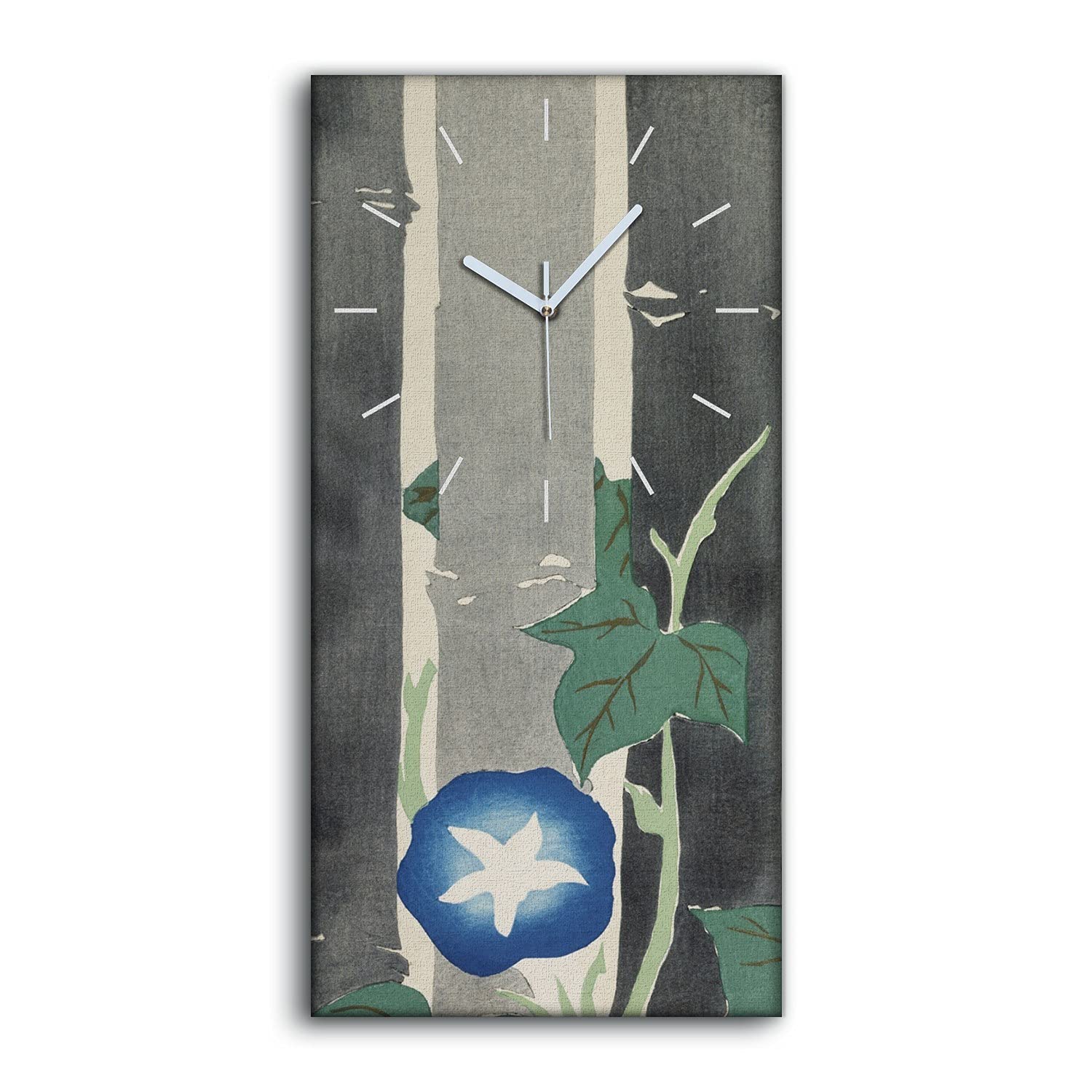 Horloge sur toile image art mural contemporain de qualité