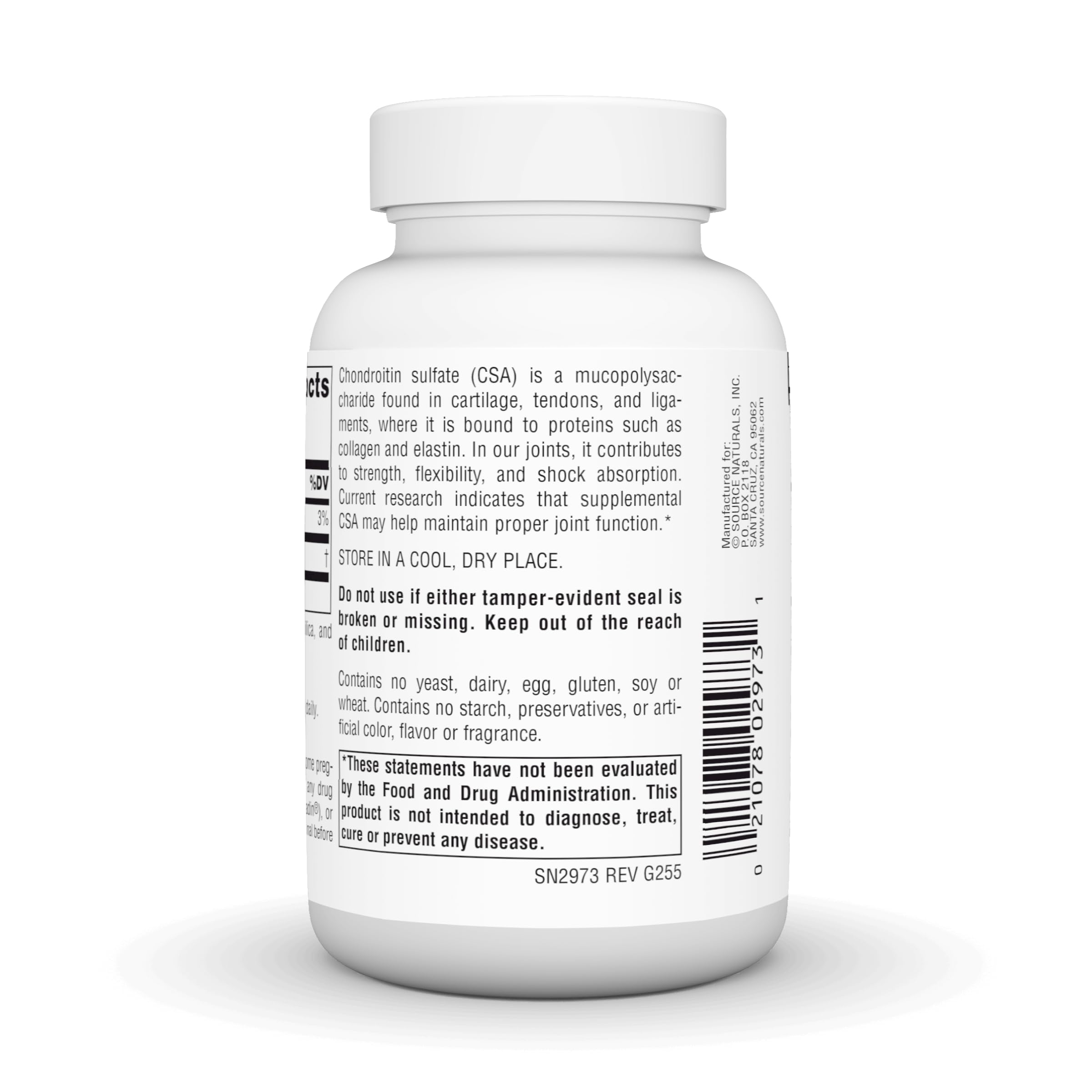 Source Naturals Chondroitin Sulfate, 600 mg - 60 Capsules — Amazon image 4