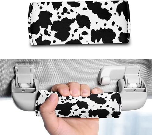 Miniatura 4 de Envoltura de asa de equipaje con estampado de vaca para hombres, fundas multiusos para asa de mochila, material de primera calidad, envolturas para
