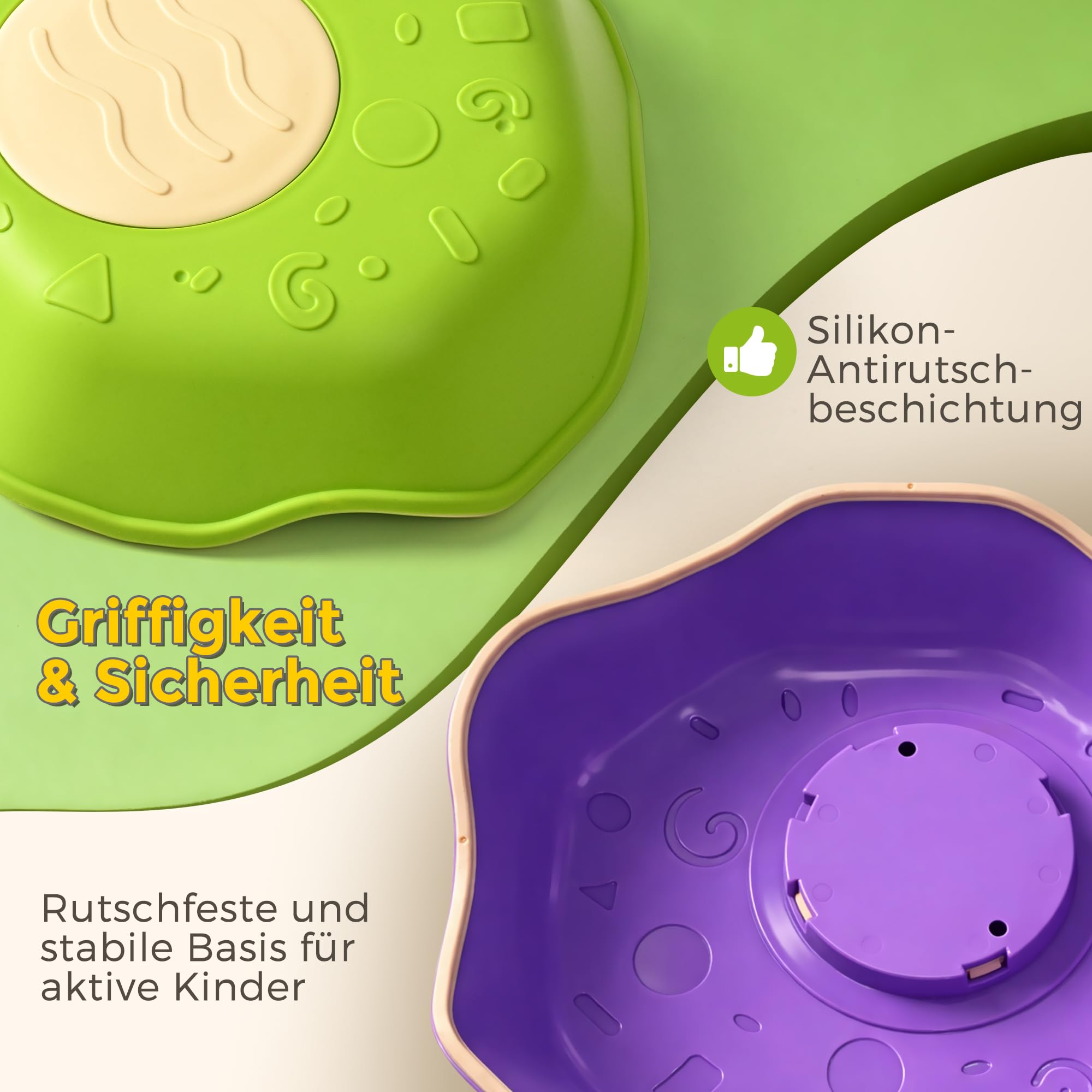 cossy Balanciersteine für Kinder, 5 PCS Frosch-Stapelsteine mit Sensorischen Funktionen, rutschfeste Stapelstein für Drinnen & Draußen, Outdoor Spielzeug ab 3 Jahre