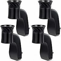 Vista 9 de Paquete de 1 enchufe de fragancia de pared compatible con fragancias WallFlower de Bath and Body Works, certificado ETL, giratorio, control de aroma