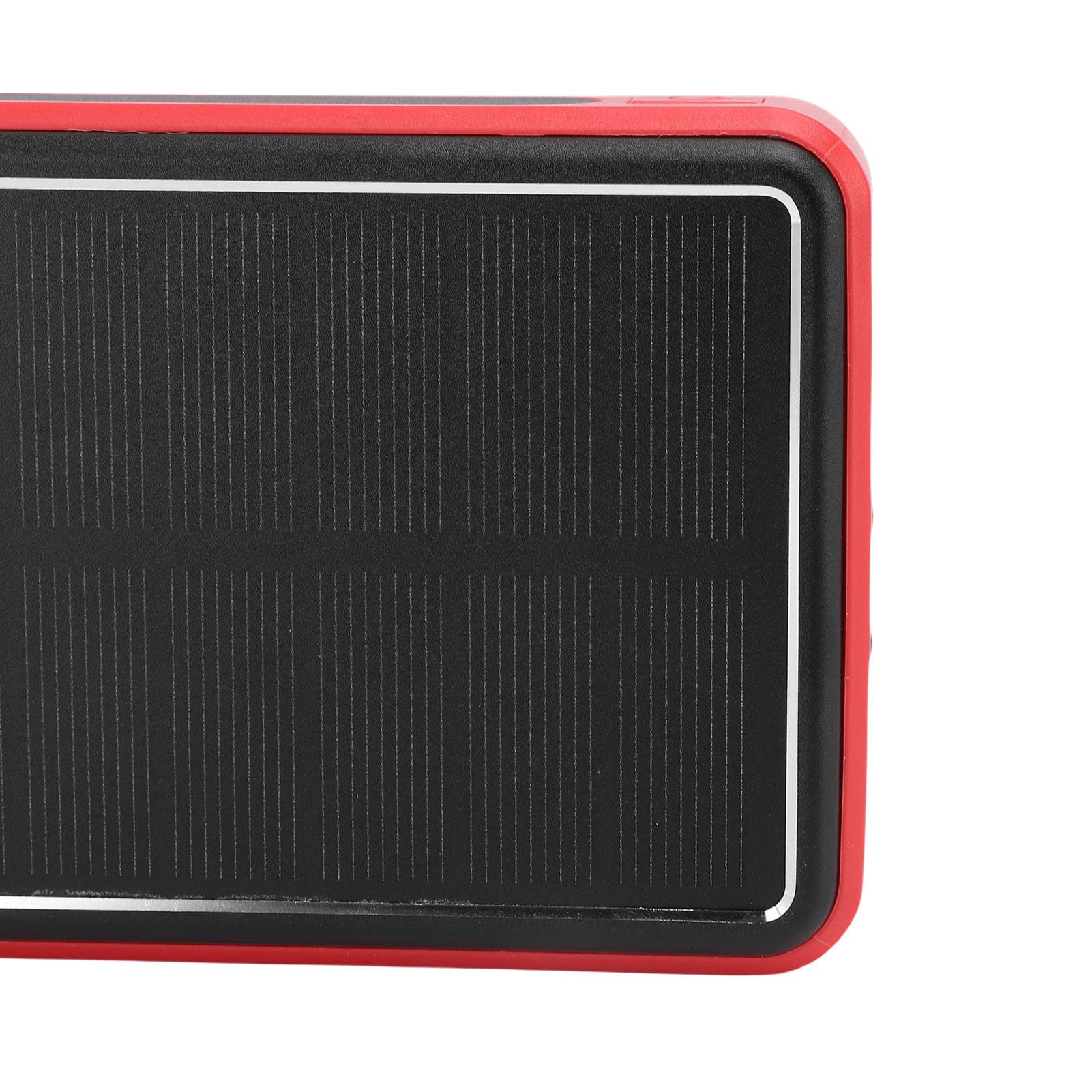 Banque d'énergie Solaire, Batterie Portable en Alliage d'aluminium 50 000 MAh avec 4 Chargeurs USB et Lampe de Camping LED, Chargeur de Téléphone Solaire pour Randonnées, Voyages, Pannes,