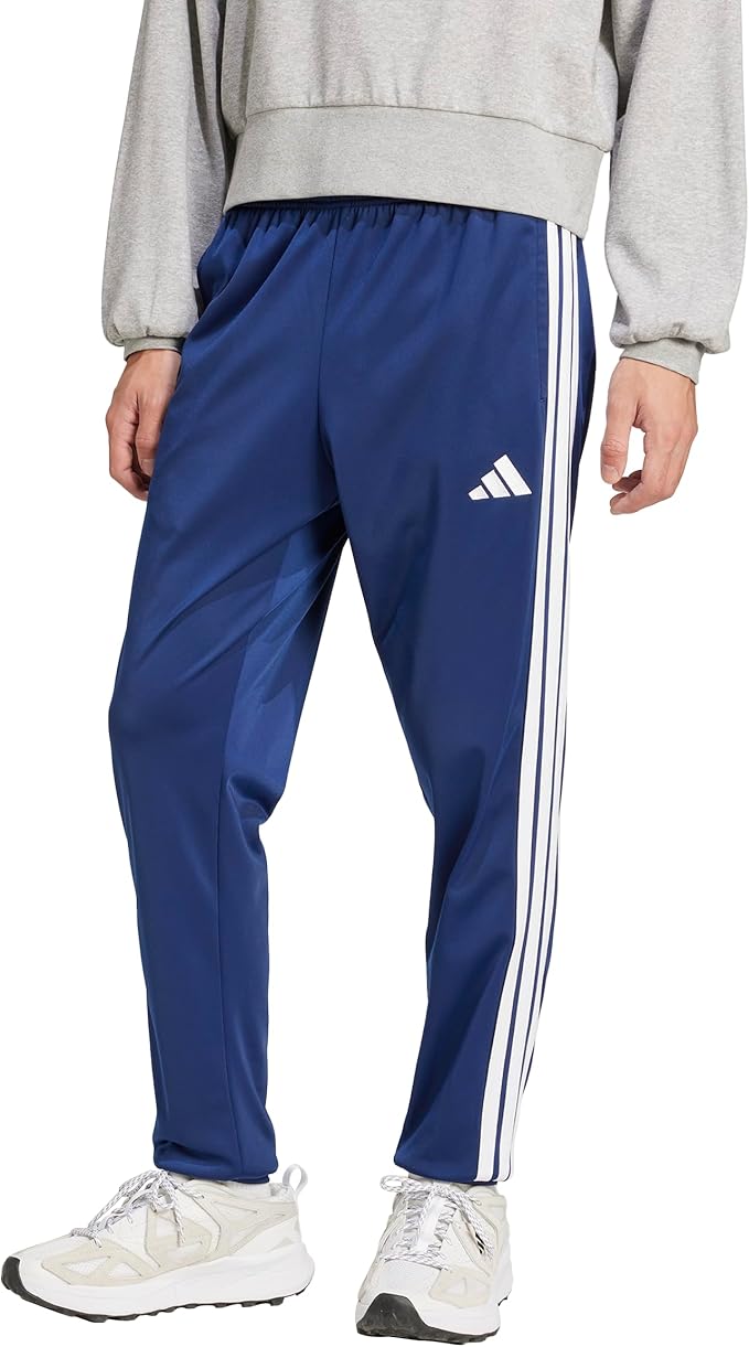 adidas Men's 3-Stripes Tricot Tapered Track Pants