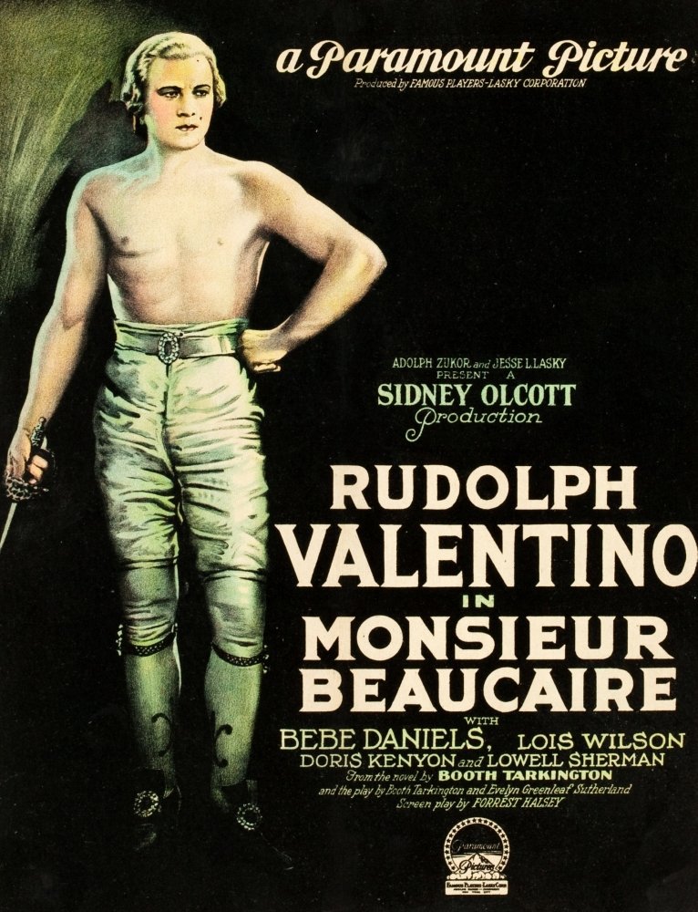 Amazon.co.jp: ムッシュ・ボーケール・ルドルフ・ヴァレンティノ 1924