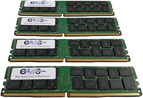 Miniatura 2 de CMS 64GB (4X16GB) DDR4 21300 2666MHZ ECC Registrado DIMM RAM Actualización Compatible con HPCompaq Workstation Z4 G4 (Xeon) ECC Register - D61
