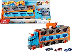 Hot Wheels City Pista de Brinquedo Reboque de Pista de Corridas para crianças a partir de 4 anos
