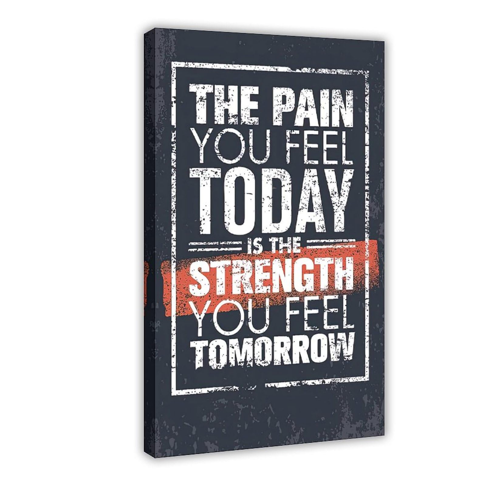NEOHI Póster con citas de motivación de inspiración para el gimnasio, 5 lienzos, decoración de pared, pósteres para hogar, bar, restaurante, garaje, cafetería, logotipo, regalo, 24 x 36 pulgadas (60 x