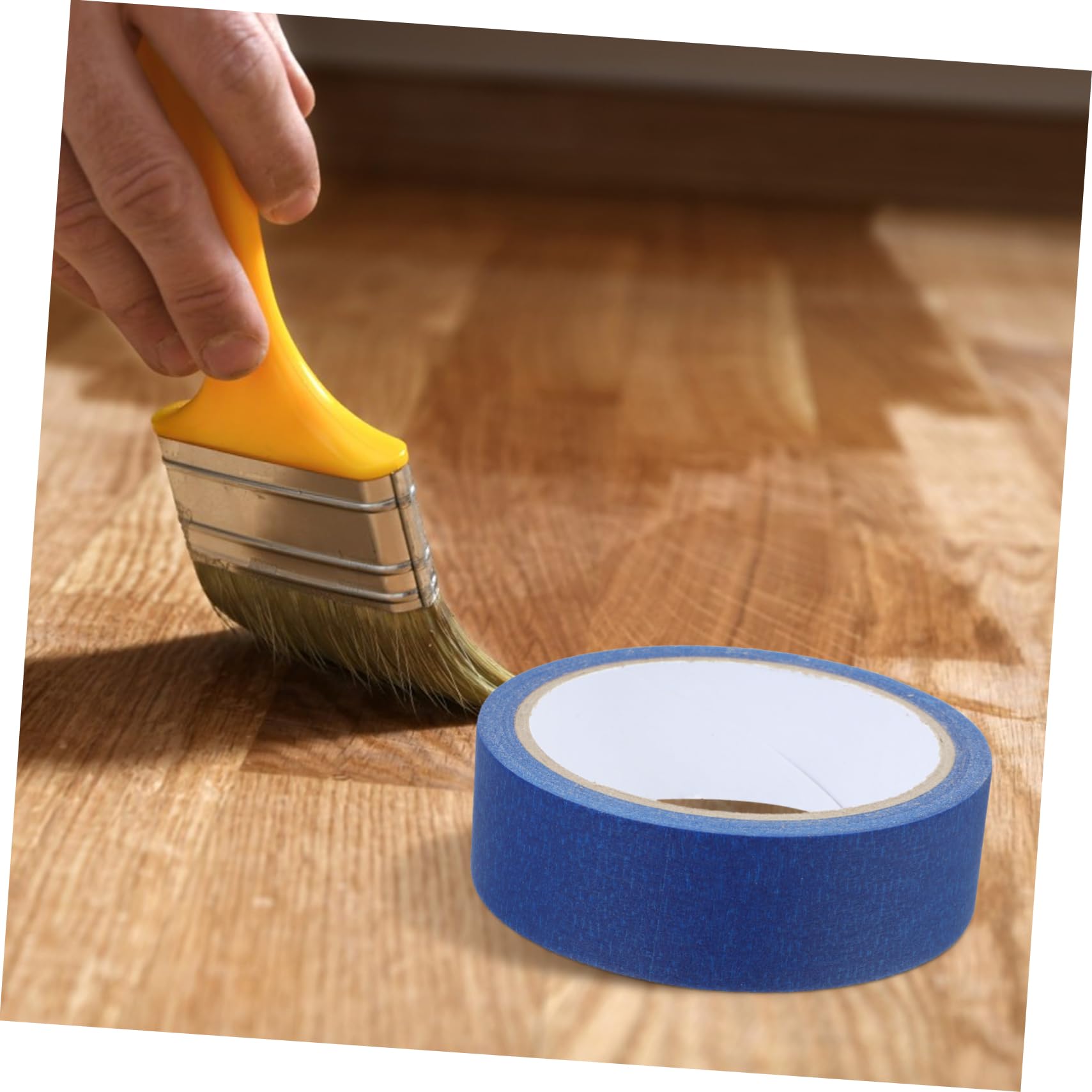 NUOBESTY 4 Rouleaux Masquage Adhésif pour Projets DIY Arts Décoration Intérieure