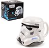 Puckator The Original Stormtrooper Helmet Ceramic Shaped Tea Coffee Mug Funny Home Accessories Cute Gifts for Girlfriend Large Mugs for Men Women Hot Drinks Cups Presents Secret Santa Gift Cup Set