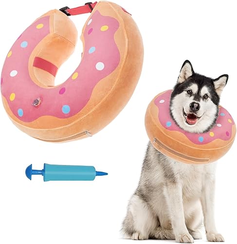 BINGPET Collar de cono suave para perro, alternativa de recuperación suave para perros grandes, medianos y pequeños después de una cirugía, collar