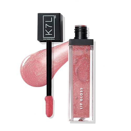 Miniatura 9 de K7L Brillo de labios rosa oscuro con purpurina - Juicy Glossip