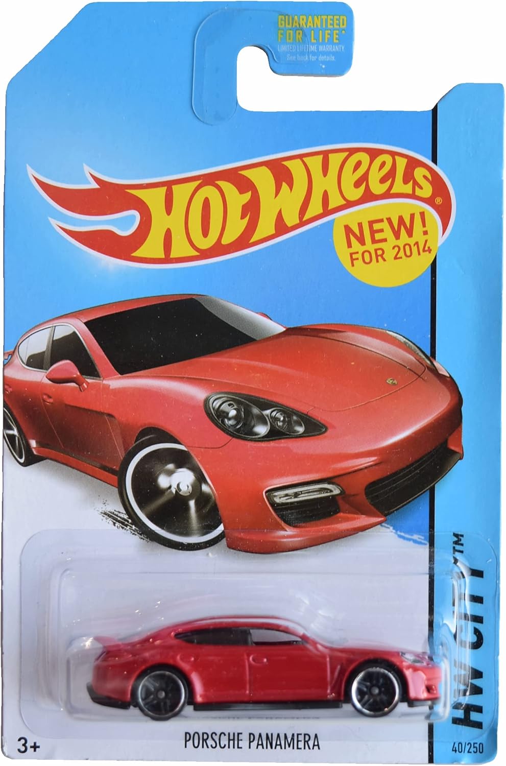 Hot Wheels Porsche Panamera, City 40/250 [red]