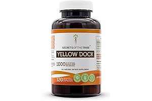 Secrets of the Tribe Yellow Dock 120 Capsules