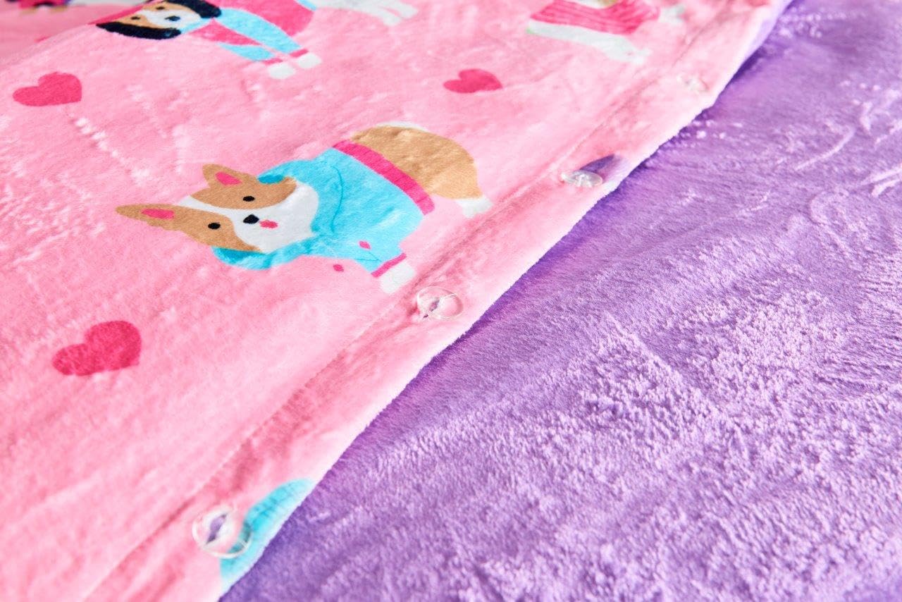 GC GAVENO CAVAILIA Kids Bedding Single Duvet Set including Pillowcase, Animal Duvet Cover Sets (135x200 cm) - Image 3