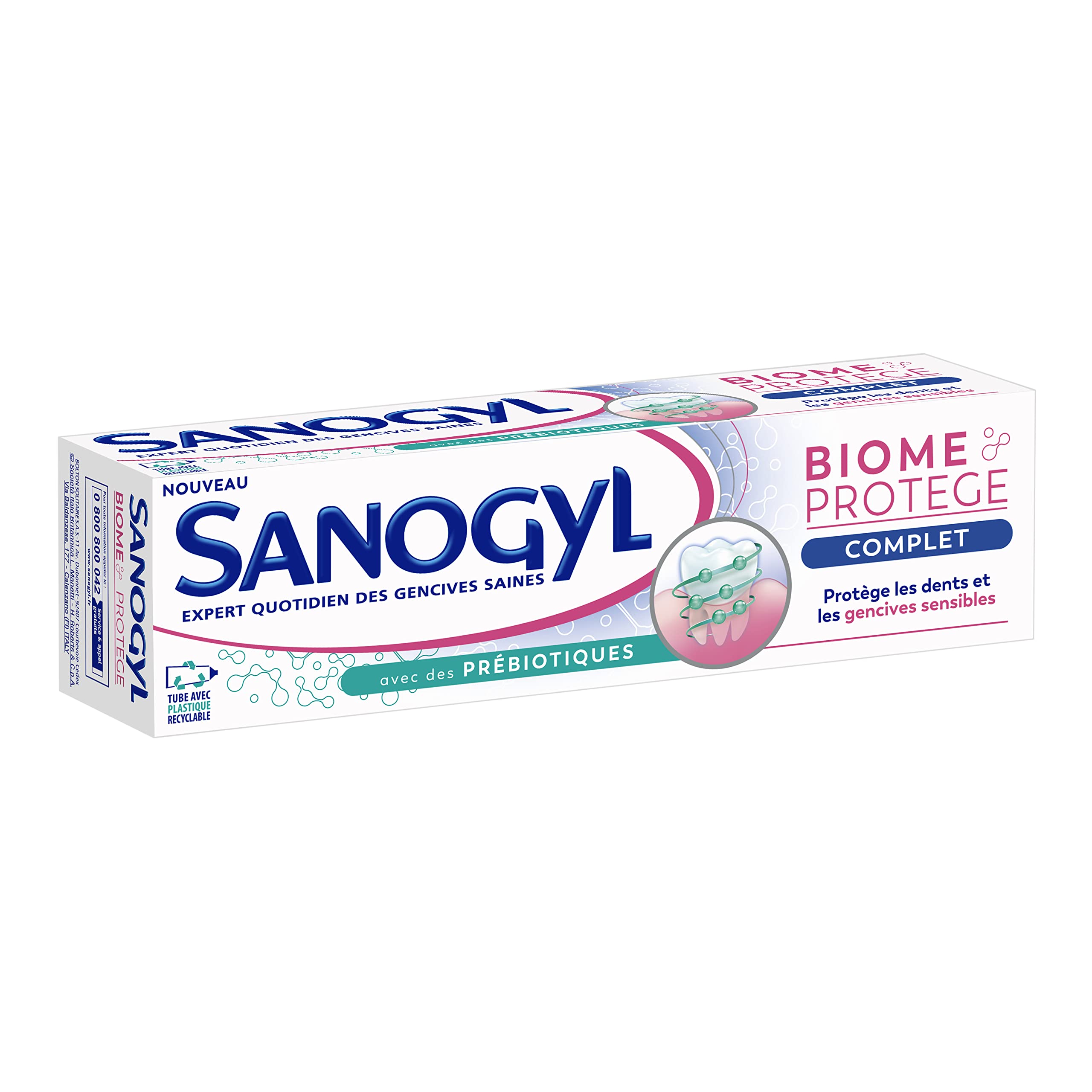 Sanogyl Dentifrice Soin soulage les gencives sensibles avec ses huiles essentielles
