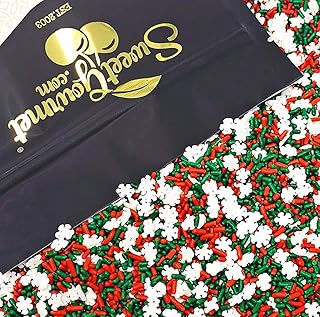 SweetGourmet Noel Mix | Christmas Holiday Sprinkles Bulk | 2 Pounds