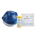 FROG @Ease Floating System for Hot Tubs - Quick & Easy Self-Regulating Hot Tub Sanitizer - Hot Tub Maintenance System with Sanitizing Minerals & SmartChlor Technology