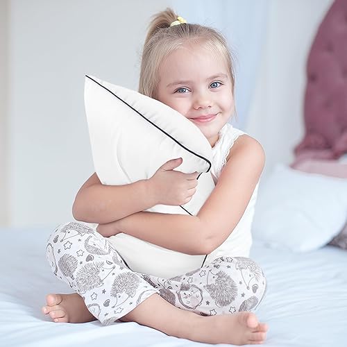 Vista 39 de Utopia Bedding Rellenos de Almohada Decorativa (Paquete de 4, Blanco), 20 x 20 Pulgadas Almohadas Decorativas de Interior para Sofá, Cama, Diván