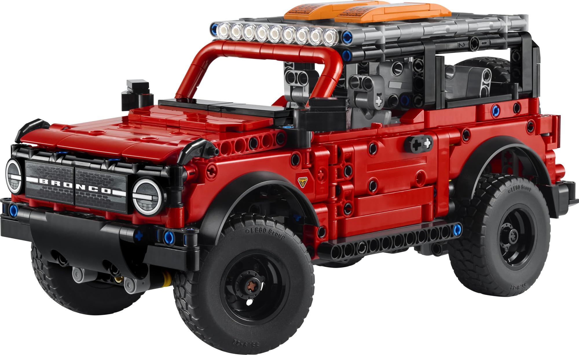 LEGO Technic Ford Bronco Kids Toy Car - Building Toy for Boys and Girls, Ages 10+ - Car Toy and Model Kit - Makes a Cool Birthday Gift for Kids - Authentic Ford Bronco Trim & Details - 42213 - Image 5