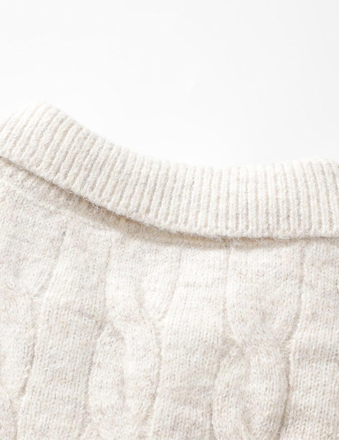 Vamtac Men’s Relaxed Oversized Knit Sweater, Casual Loose Fit Pullover, Soft Cozy Fall Winter Knitwear