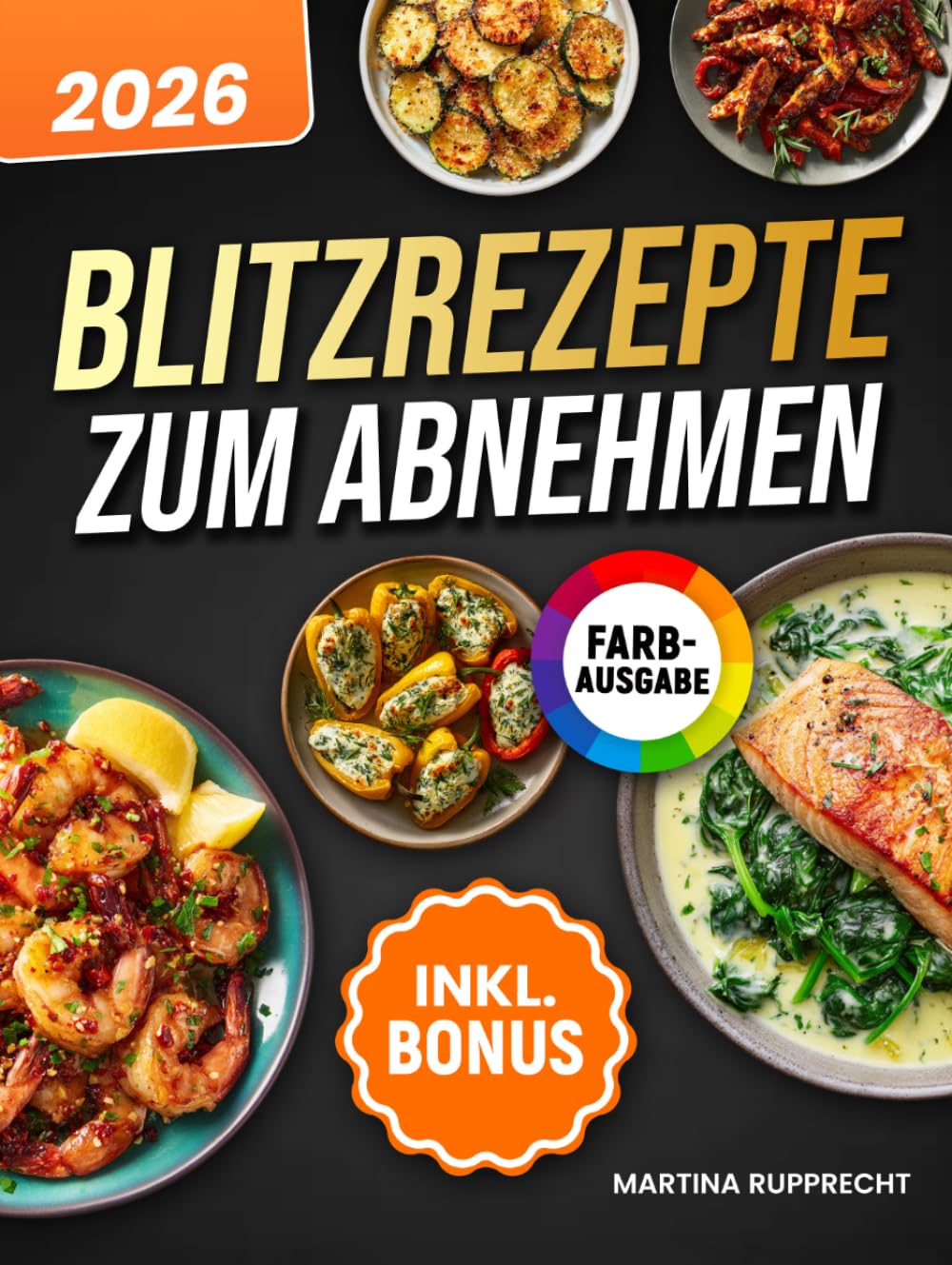 Blitzrezepte zum Abnehmen: Schnell, einfach & lecker - alle Rezepte in unter 15 Minuten mit nur 5 Zutaten | ideal für Berufstätige, Faule & Singles | inkl. Nährwertangaben