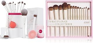 Jessup Juego de brochas de maquillaje T329-G ...